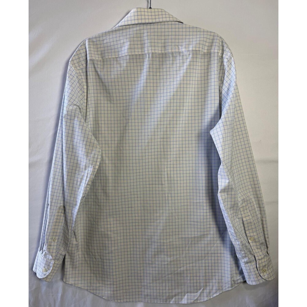 Tommy Hilfiger Men’s Slim Fit Check Dress Shirt Supima Cotton Stretch. - Picture 5 of 7